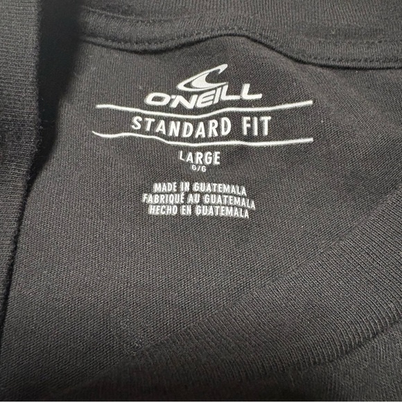 O'Neill Black Short Sleeve Artistic Tee - Picture 4 of 5